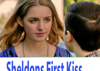 Sheldons First Kiss | Young Sheldon Season 4 Episode 16