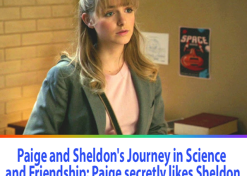 Paige and Sheldon’s Journey in Science and Friendship: Paige secretly likes Sheldon
