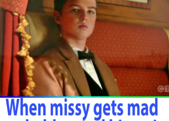 When missy gets mad at sheldon and his train | Young Sheldon Season 5 Episode 4 NEW!!!