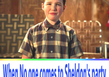 When No one comes to Sheldon’s party | #YoungSheldon Season 5 coming on Nov 5
