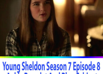 Young Sheldon Season 7 Episode 8 Ankle Bracelet And Blue Cabinet