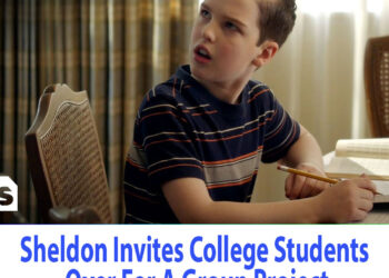 Sheldon Invites College Students Over For A Group Project (Clip) | Young Sheldon