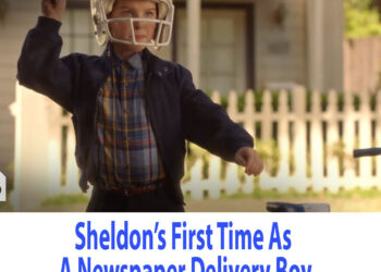 Young Sheldon: Sheldon’s First Time As A Newspaper Delivery Boy