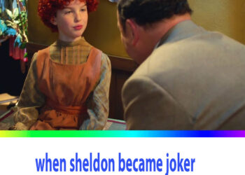when sheldon became joker | YoungSheldon