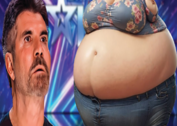 OMG !! fat girl, startled and jumped up winning the Golden Buzzer at Britain’s Got Talent 2024