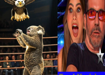 Unexpected Magic: Eagle and Koala Perform Together on AGT 2024! 🐨✨🦅