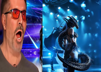 Unbelievable Fusion: Woman Becomes One with a Snake on AGT 2024! 🐍✨