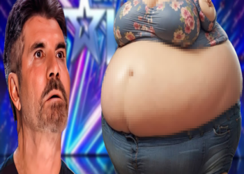 OMG !! fat girl, startled and jumped up winning the Golden Buzzer at Britain’s Got Talent 2024