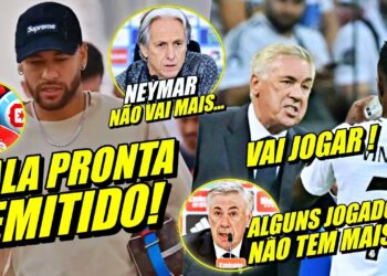 NOSSA !! NEYMAR DEMITIDO DO AL HILAL ! JORGE JESUS FALOU NA LATA | ANCELOTTI FALA DO ELENCO E MAIS