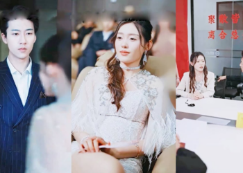 เมื่อเห็นเธอส่องแสงจึงขอร้องให้กลับมาคืนดีกันแต่ถูกพาไปที่สำนักงานกิจการพลเรือนเพื่อขอหย่า